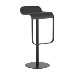 Barhocker^Lapalma LEM S80 Barhocker Gestell Schwarz Sitzfläche Laminat