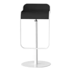 Barhocker^Lapalma LEM S80 Barhocker Gestell Weiß 74-87cm