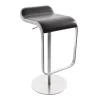 Lapalma LEM S80 Barhocker Sitzfläche Leder 66-79cm| Barhocker