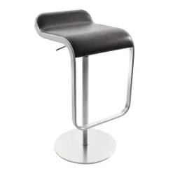 Lapalma LEM S80 Barhocker Sitzfläche Leder 66-79cm| Barhocker
