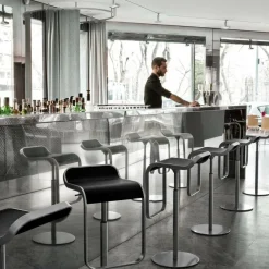 Lapalma LEM S80 Barhocker Sitzfläche Laminat 66-79cm| Barhocker