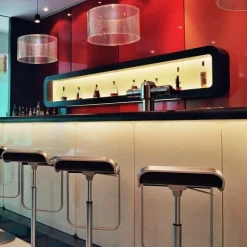 Lapalma LEM S80 Barhocker Sitzfläche Laminat 66-79cm| Barhocker