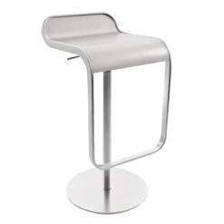 Lapalma LEM S80 Barhocker Sitzfläche Edelstahl 66-79cm| Barhocker