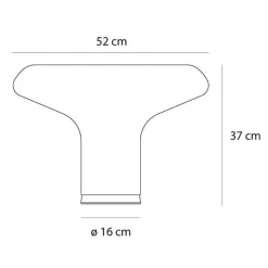 Tischleuchten|Nachttischleuchten^Artemide Lesbo Tischleuchte