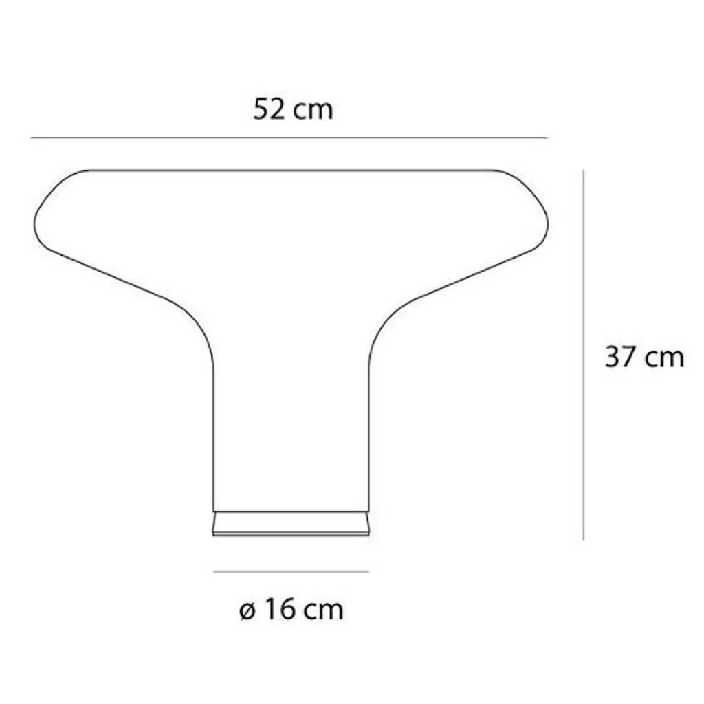 Tischleuchten|Nachttischleuchten^Artemide Lesbo Tischleuchte