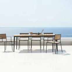 Cane-Line Less Sessel stapelbar| Outdoor-Sofas & Sessel