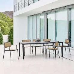 Cane-Line Less Sessel stapelbar| Outdoor-Sofas & Sessel