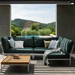 Outdoor-Sofas & Sessel^HOUE Level 2 Gartensofa rechts Gestell muted white