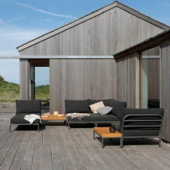 HOUE Level 2 Gartenstuhl Gestell dunkelgrau| Gartenstühle