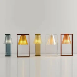 Kartell Light-Air Tischleuchte mit Stoff| Tischleuchten