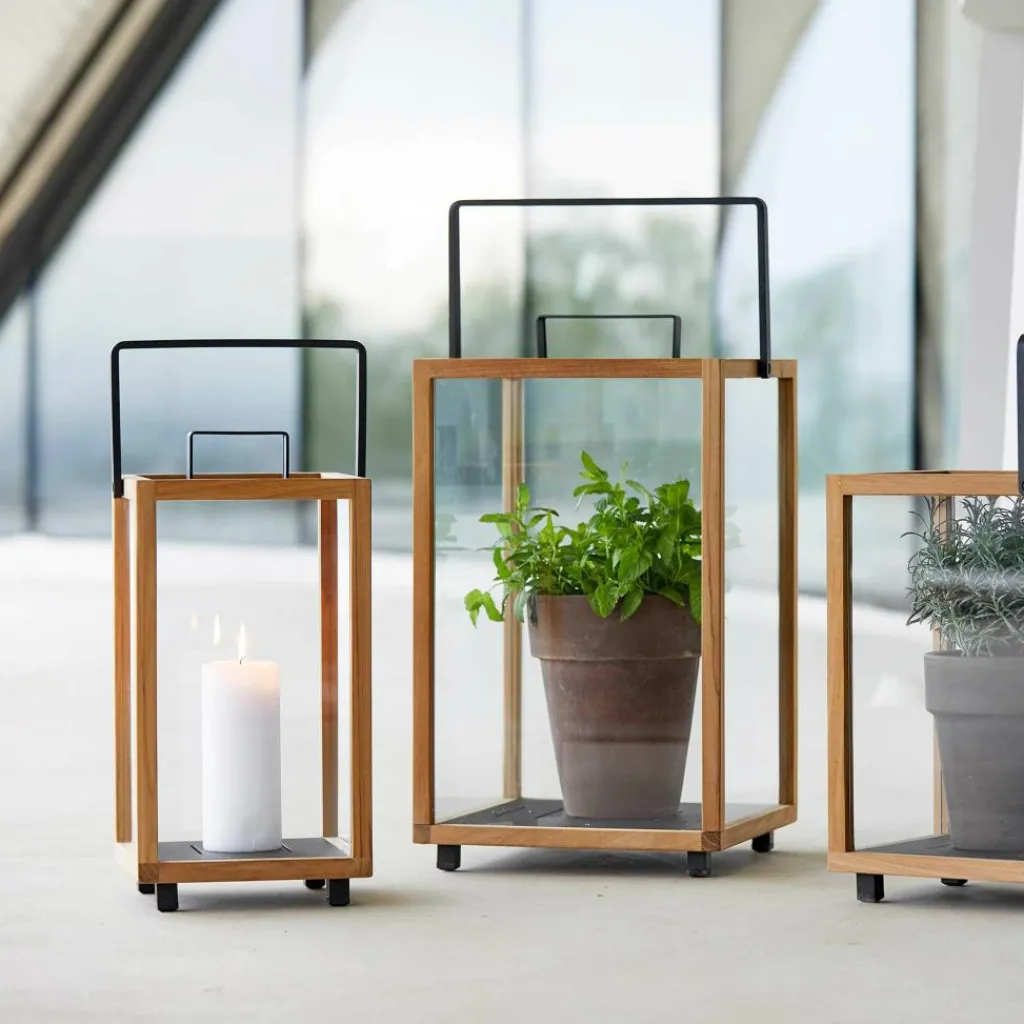 Fackeln & Laternen|Fackeln & Laternen^Cane-Line Lighthouse Laterne Teak