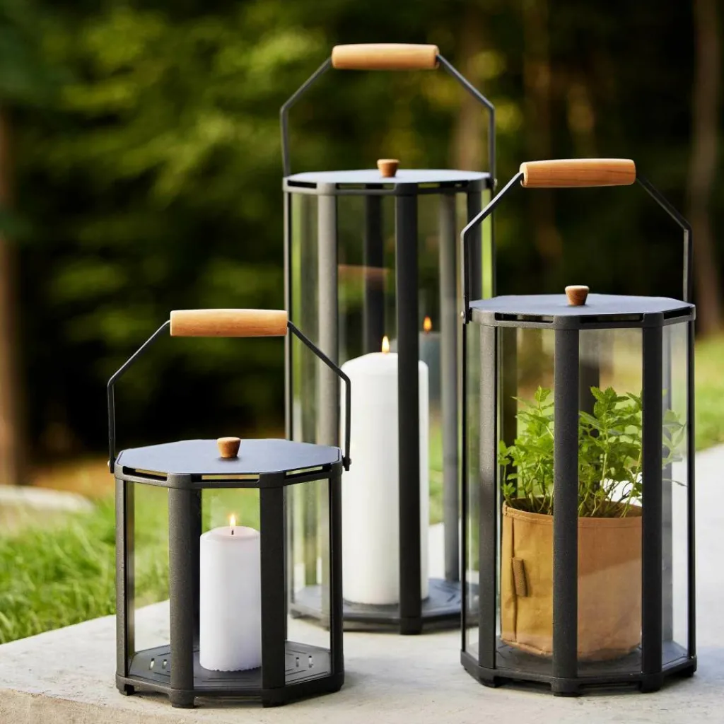 Cane-Line Lightlux Laterne L| Fackeln & Laternen|Fackeln & Laternen