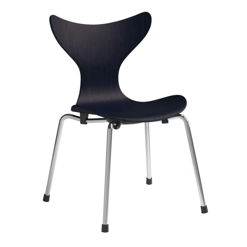 Fritz Hansen Lily™ Kinderstuhl verchromt|Kinder Kinderstühle