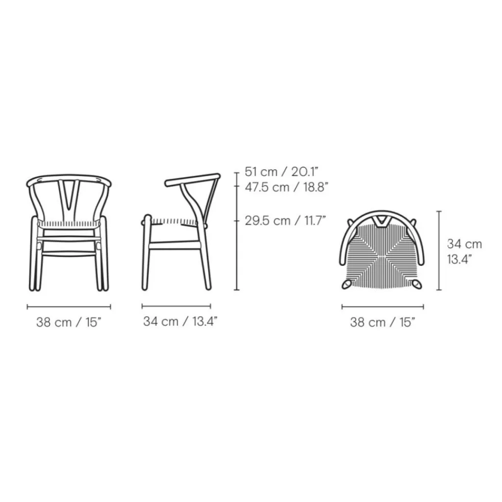 Carl Hansen Limited Edition CH24 Wishbone Kinderstuhl|Kinder Kinderstühle|Stühle