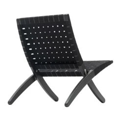 Sessel^Carl Hansen Limited Edition MG501 Cuba Chair klappbar mit Baumwollgurten