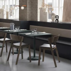 Muuto Linear Steel Bistrotisch 70x73x70cm| Gartentische