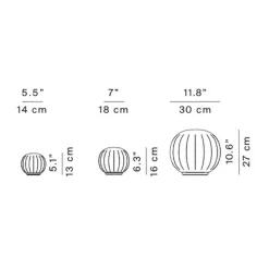 Luceplan Lita D92 Tischleuchte| Tischleuchten|Nachttischleuchten