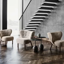 &Tradition Little Petra VB1 Loungesessel Gestell Eiche| Sessel