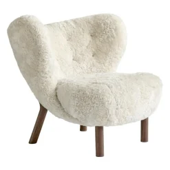 &Tradition Little Petra VB1 Loungesessel Gestell Walnuss| Sessel