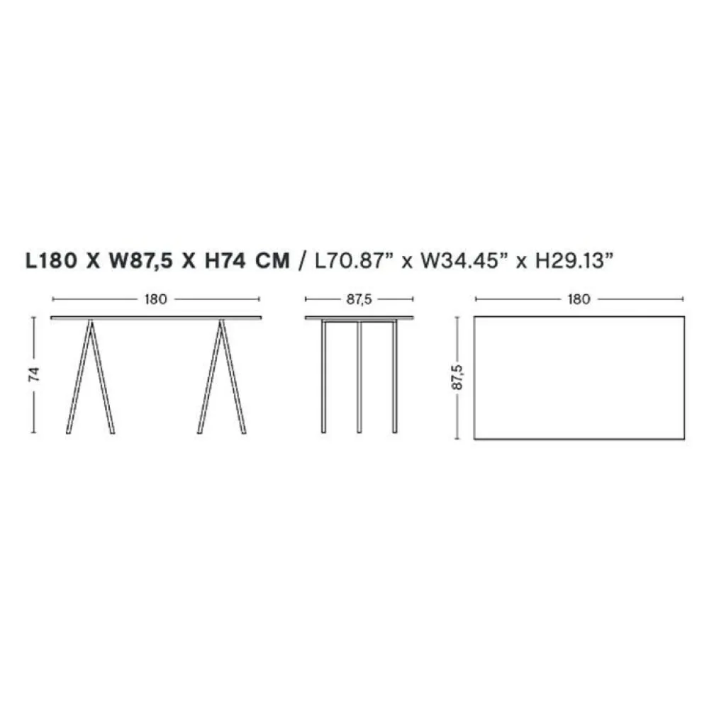 Tische^HAY Loop Stand Tisch