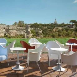 Driade Lord Yo Gartenarmlehnstuhl 4er Set| Gartenstühle