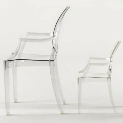 Kartell Lou Lou Ghost Kinderstuhl|Kinder Kinderstühle|Stühle