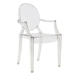 Stühle^Kartell Louis Ghost Armlehnstuhl