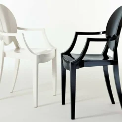 Stühle^Kartell Louis Ghost Armlehnstuhl