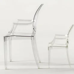 Stühle^Kartell Louis Ghost Armlehnstuhl