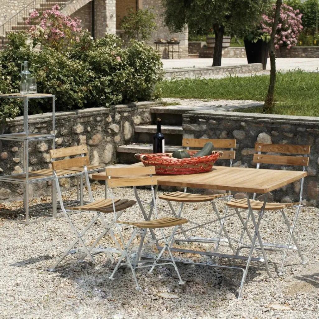 Gartenstühle|Gartentische^Jan Kurtz Lucca Teakholz Gartenset