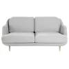 Sofas^Fritz Hansen Lune™ JH200 2-Sitzer Sofa Füße Eiche