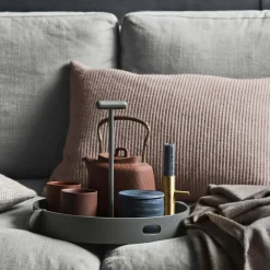 Sofas^Fritz Hansen Lune™ JH200 2-Sitzer Sofa Füße Eiche