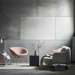 Sofas^Fritz Hansen Lune™ JH200 2-Sitzer Sofa Füße Eiche