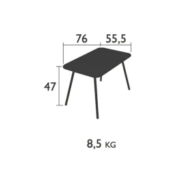 Tische|Kindertische^Fermob Luxembourg Kid Kindertisch