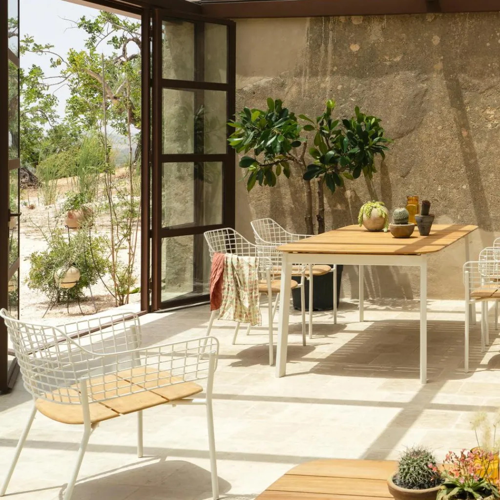 Emu Lyze Gartenarmlehnstuhl Teak| Outdoor-Sofas & Sessel