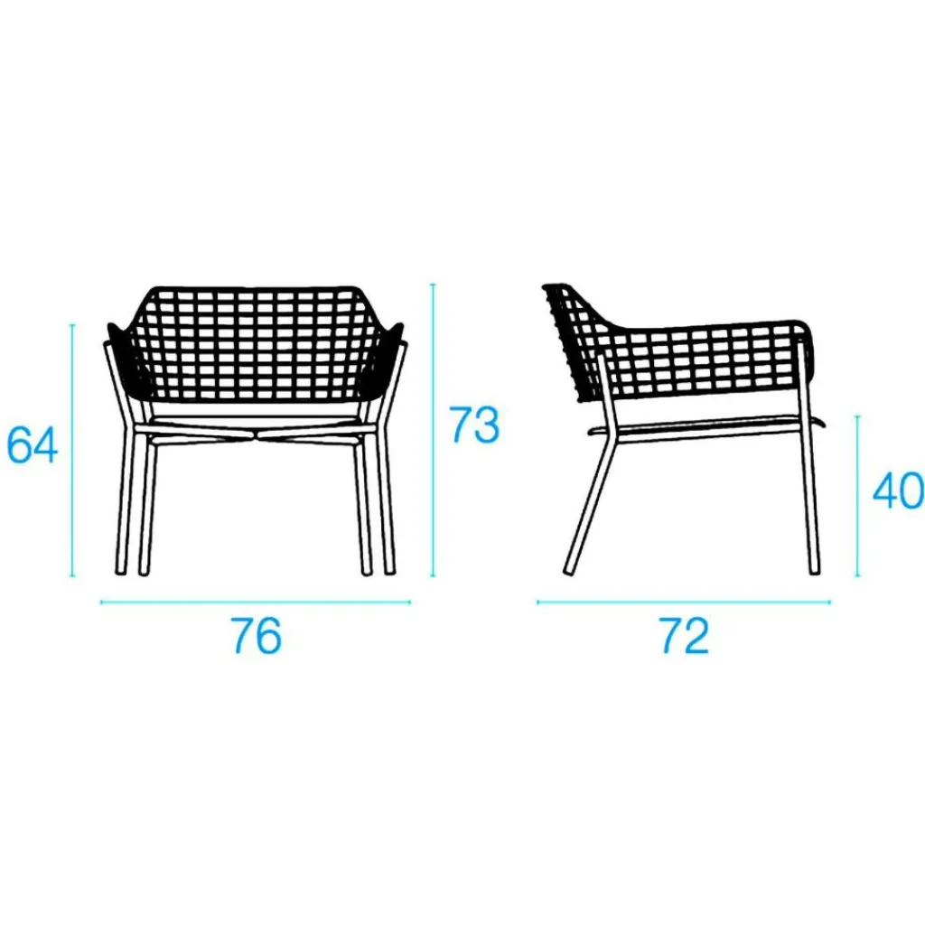 Emu Lyze Lounge Gartenarmlehnstuhl| Outdoor-Sofas & Sessel