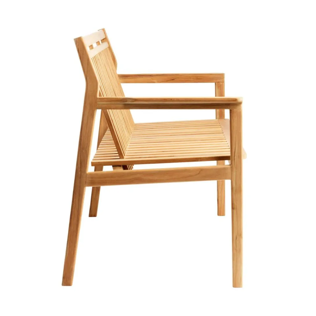 Gartenbänke^FDB Møbler M12 Sammen Gartenbank mit Rückenlehne 2-Sitzer