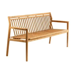 FDB Møbler M11 Sammen Gartenbank mit Rückenlehne 3-Sitzer| Gartenbänke