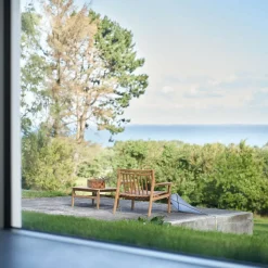 Stühle^FDB Møbler M6 Sammen Lounge Gartenarmlehnstuhl