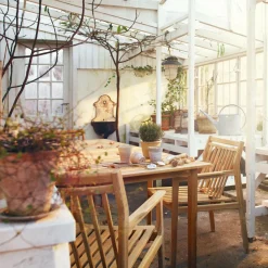 Gartentische^FDB Møbler M3 Sammen Teakholz Gartentisch