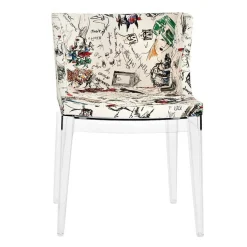 Stühle^Kartell Mademoiselle Stuhl Gestell transparent