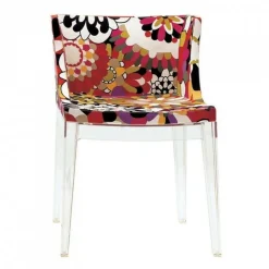 Stühle^Kartell Mademoiselle Stuhl Gestell transparent