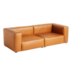 Sofas^HAY Mags Soft 2,5-Sitzer Sofa Leder 238x103,5x67cm