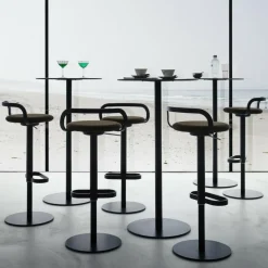 Lapalma Mak S110 Barhocker Sitzfläche Stoff 55-80cm| Barhocker