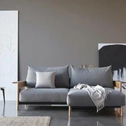 Innovation Living Malloy Wood Ottomane| Hocker