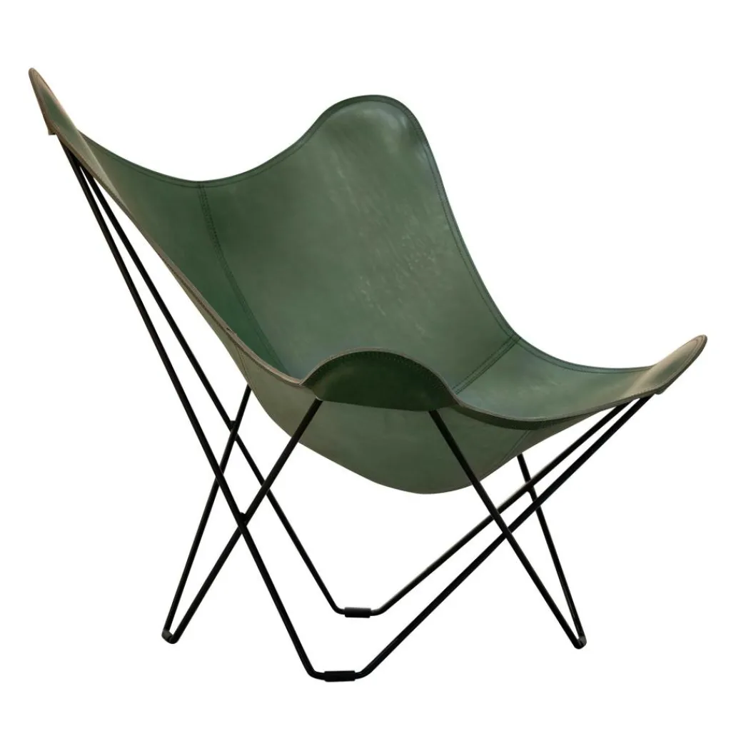 Sessel^cuero Mariposa Butterfly Chair Leder farbig