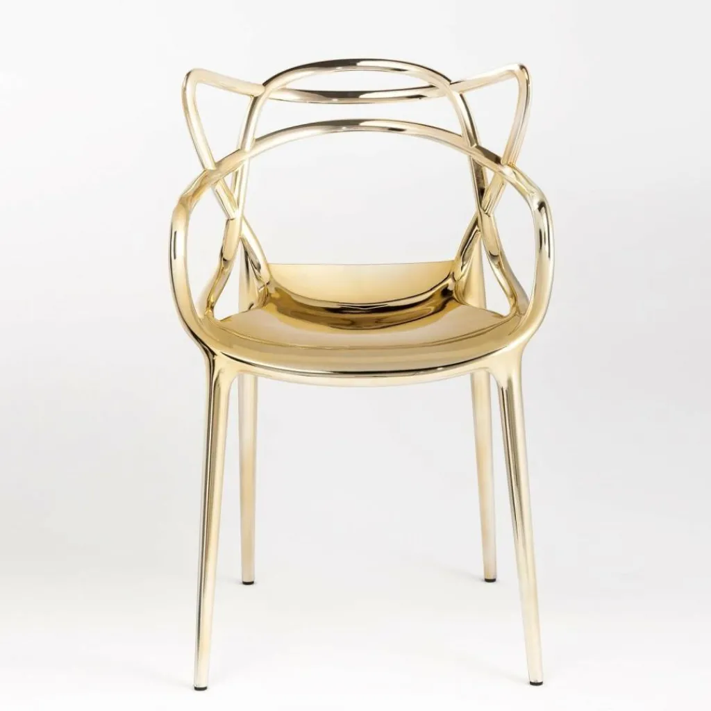 Kartell Masters Metallic Armlehnstuhl| Stühle