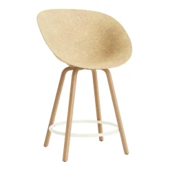 Normann Copenhagen Mat Barstuhl mit Armlehnen 65cm| Barhocker