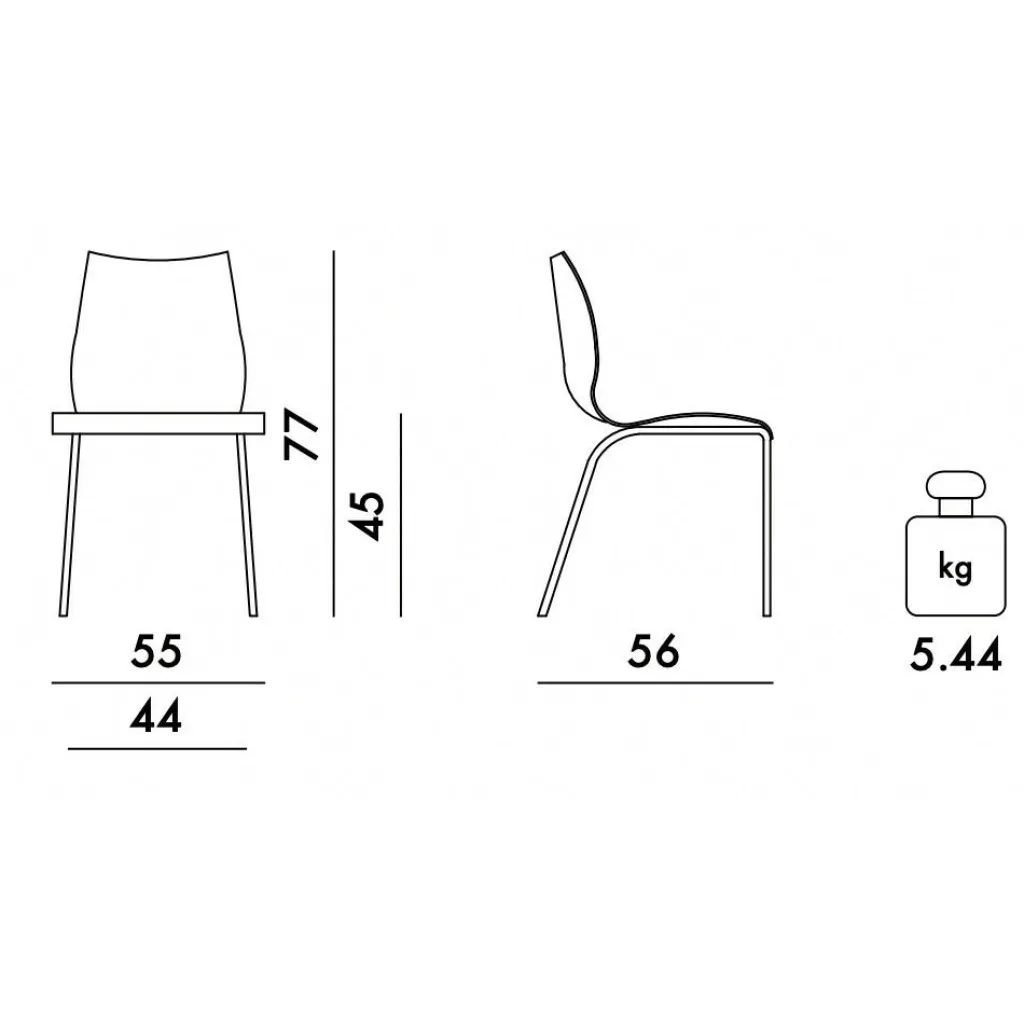 Kartell Maui Soft Noma Stuhl| Stühle