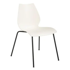 Stühle^Kartell Maui Stuhl Gestell Stahlrohr schwarz lackiert